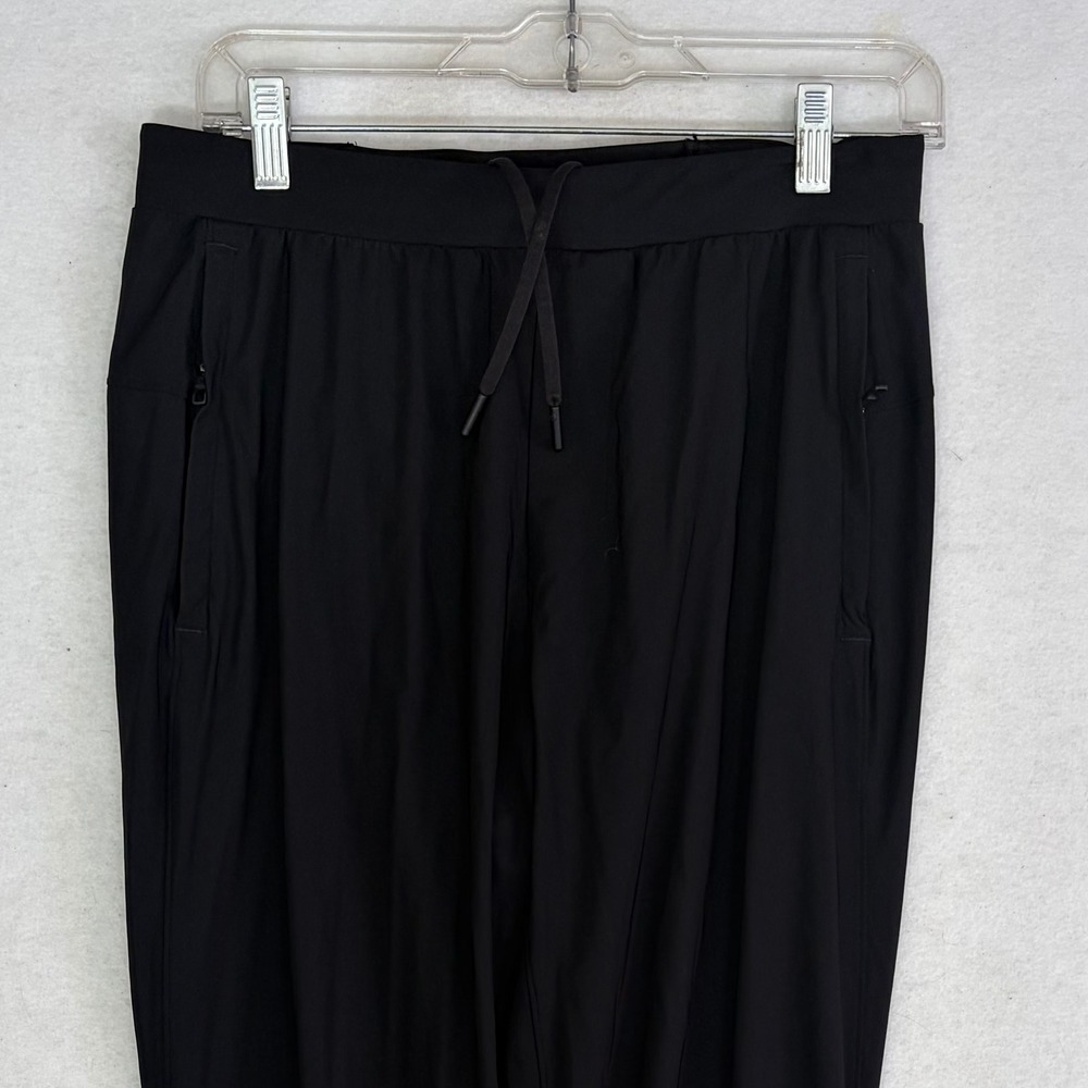 Lululemon Surge Jogger Mens Medium Black Zippered Cuff Running Gym Training Pant - Picture 2 of 8